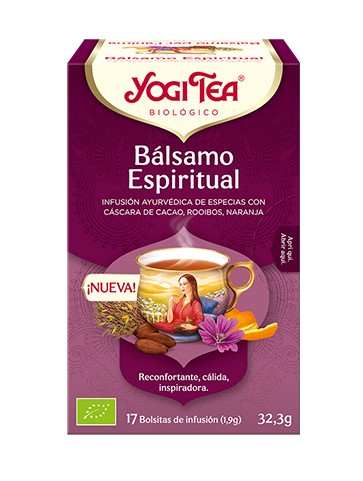 Gengibre, naranja y vainilla BIO - Yogi Tea - 17 bolsitas