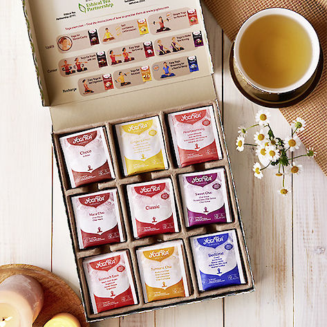 Selection Box de Yogi Tea 45 infusiones ayurvédicas | ecológico 2