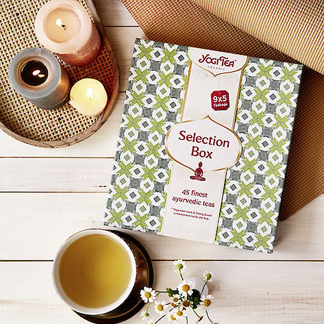Selection Box de Yogi Tea 45 infusiones ayurvédicas | ecológico