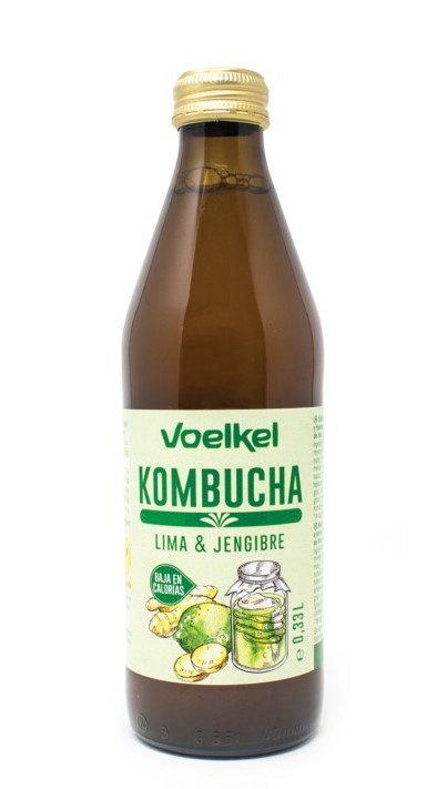 KOMBUCHA LIMA Y JENGIBRE 330ml BIO