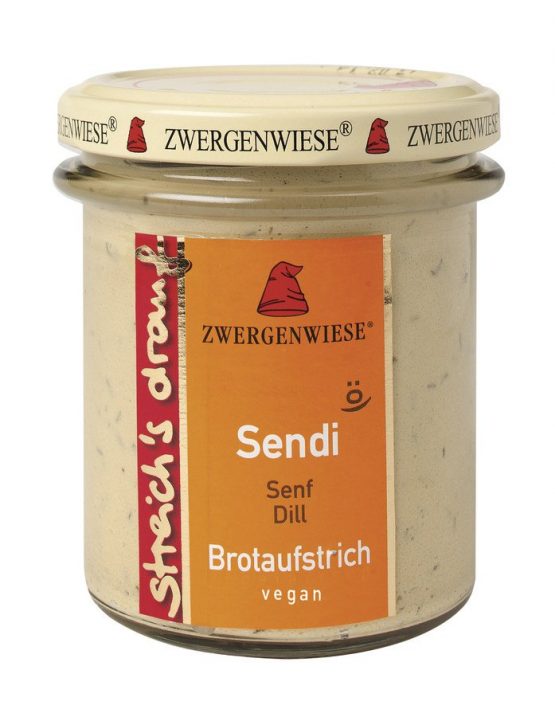 Sendi paté vegano con mostaza y eneldo 160g BIO Zwergenwiese