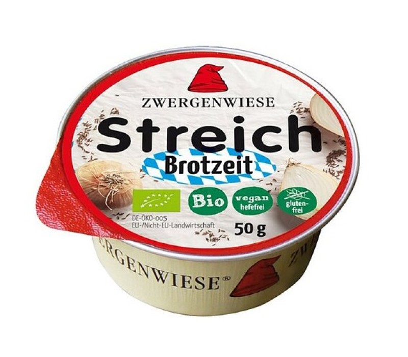 Paté vegano con cebolla y alcaravea 50g BIO Zwergenwiese