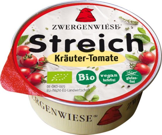 Paté vegano con tomate y hierbas 50g BIO Zwergenwiese