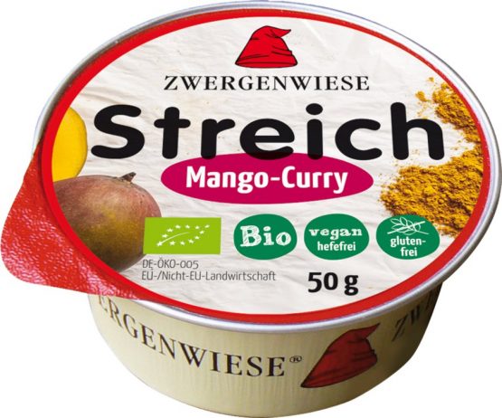 Paté vegano con mango y curry 50g BIO Zwergenwiese