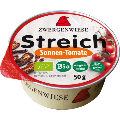 Paté vegano con tomate seco cherry 50g BIO Zwergenwiese