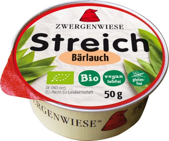 Paté vegano con ajo silvestre 50g BIO Zwergenwiese