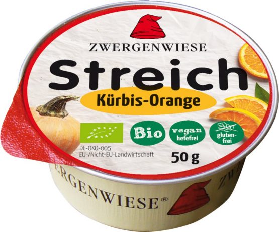 Paté vegano con calabaza y naranja 50g BIO Zwergenwiese