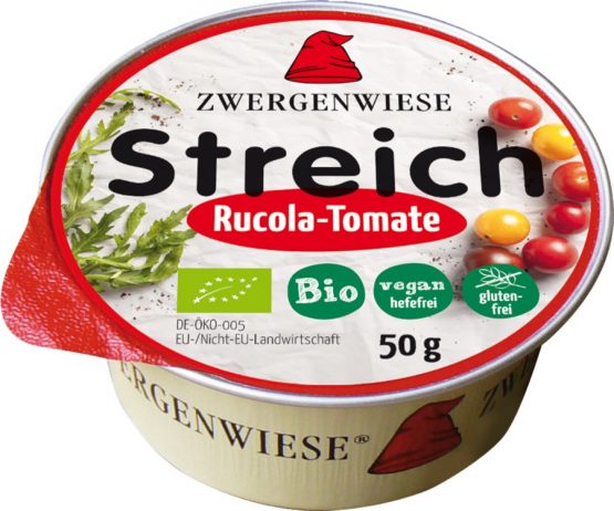 Paté vegano con tomate y rúcula 50g BIO Zwergenwiese