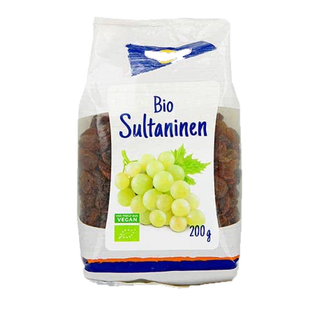 Pasas sultanas 200g morgenland | ecológicas