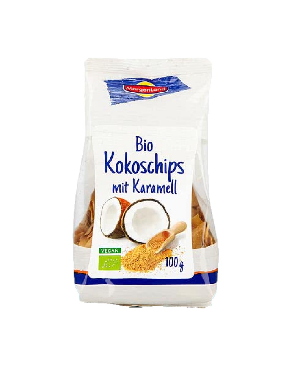Chips de coco caramelizado 100g Morgenland | ecológicos