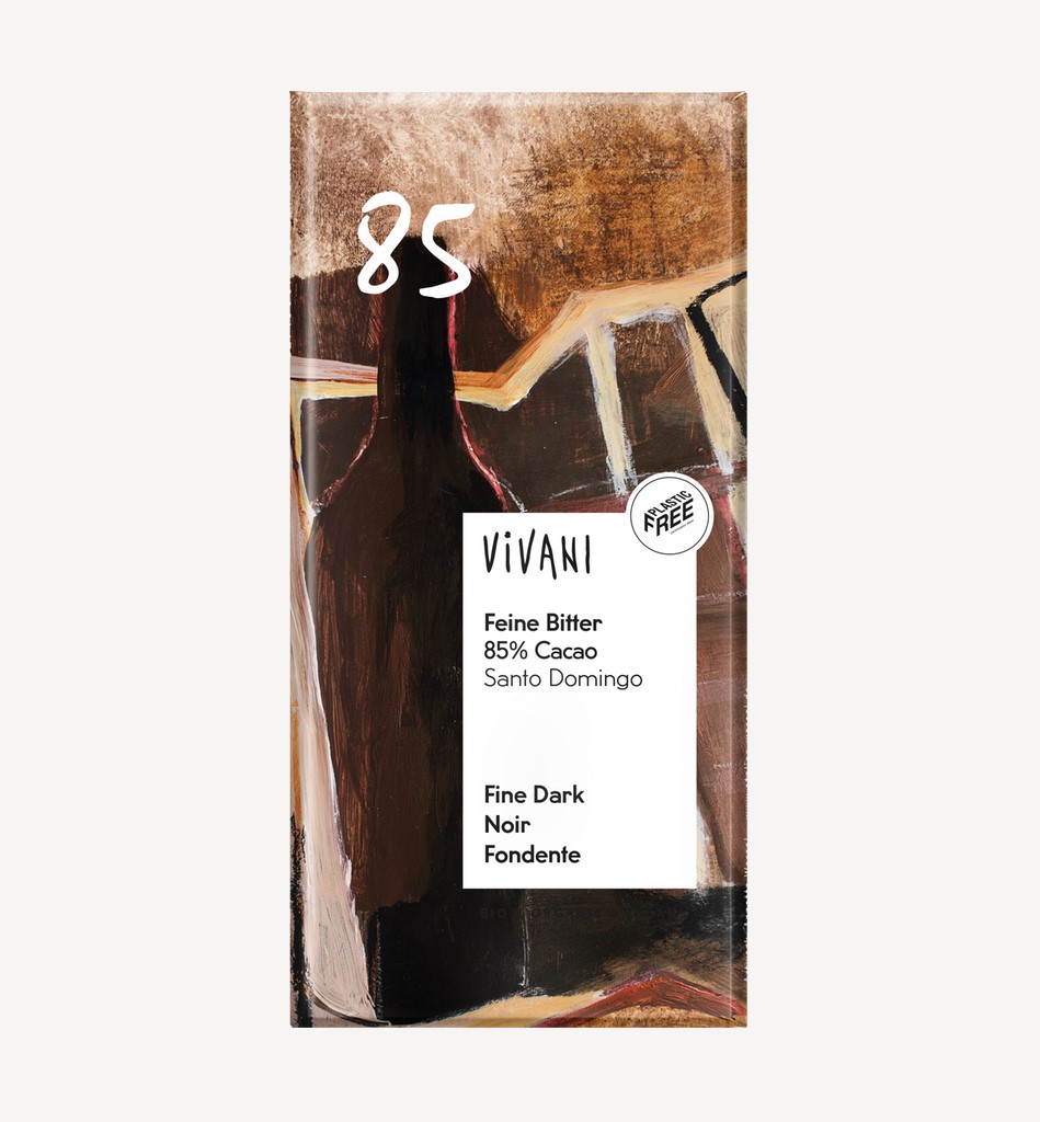 Chocolate negro 85% Santo Domingo 100g Vivani | ecológico