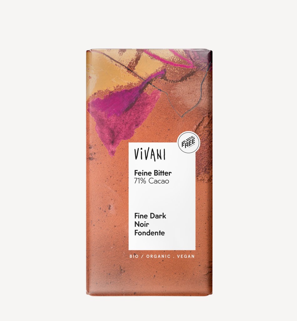 VIVANI - CHOCOLATE NEGRO 71% CACAO 100g BIO (PROMO)