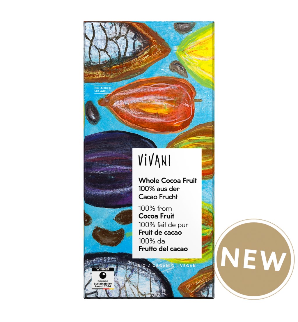 Chocolate Negro 100% del Fruto del Cacao 80g Vivani | Ecológico