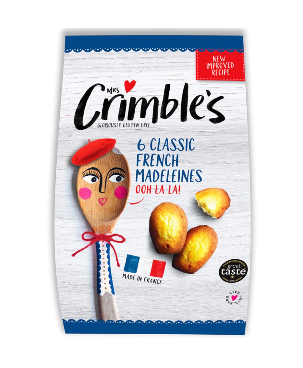 Magdalenas Sin Gluten Mrs Crimbles 180g   Bizcochitos Esponjosos y Delicados