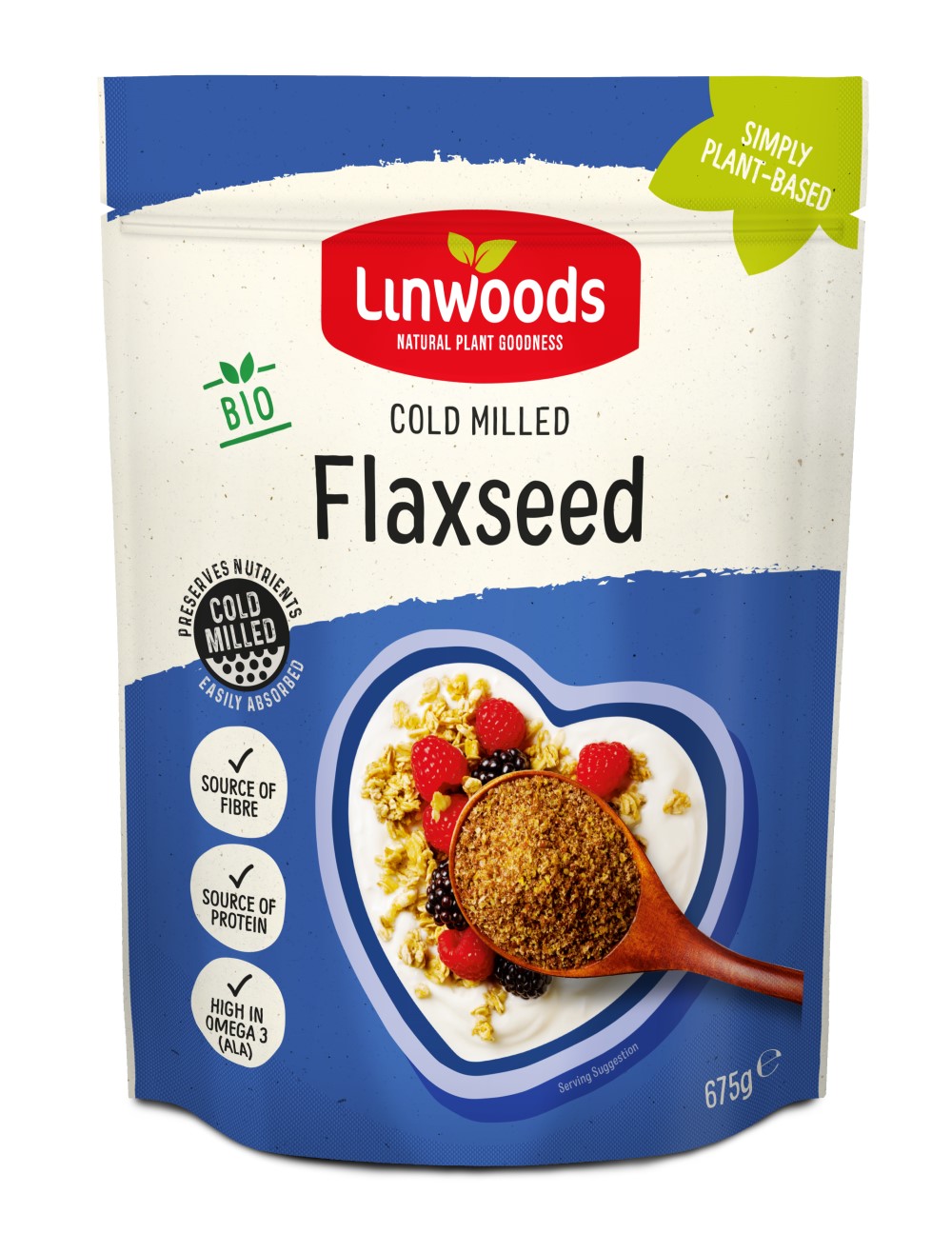 Lino molido 675g Linwoods | ecológico 