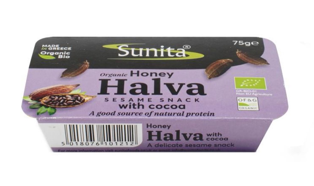 Halva con chocolate negro ecológico 75g Sunita
