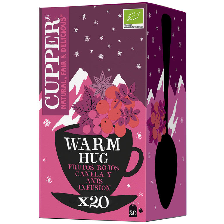 CUPPER - WINTER WARM HUG 20 FILTROS BIO