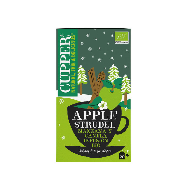 CUPPER - INFUSION APPLE STRUDEL 20 FILTROS BIO