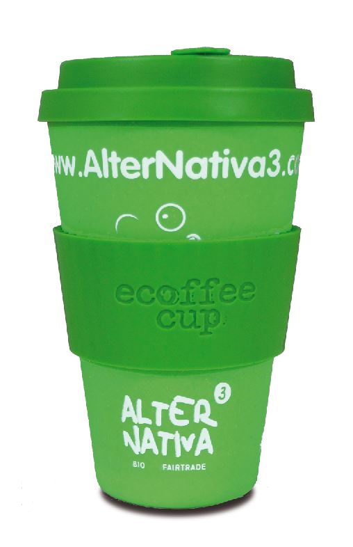 Vaso de bambú SONRÍE 400ml Alternativa3
