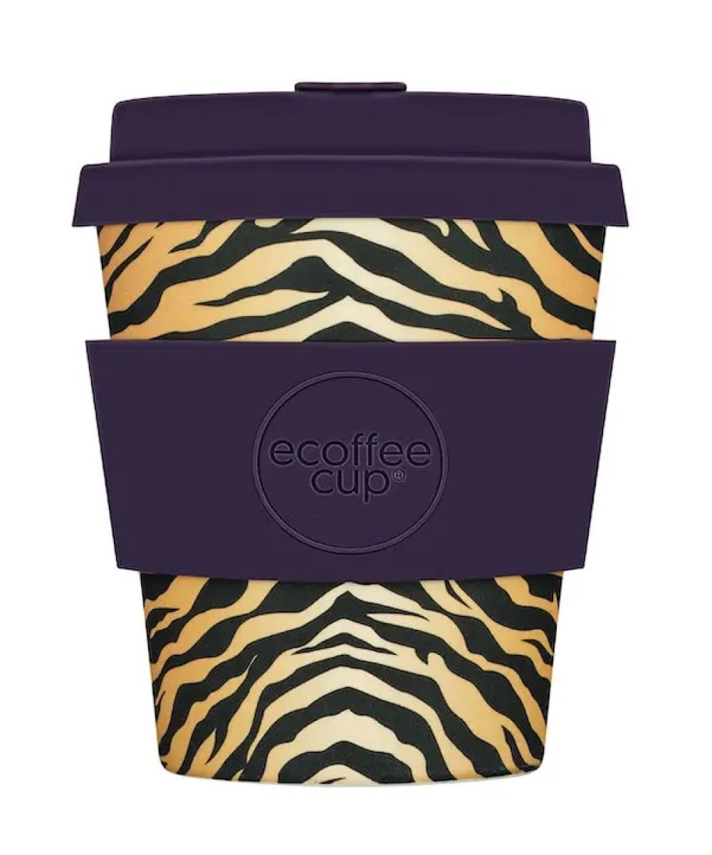 Vaso Reutilizable Ecoffee Cup  Colchesterfield    Diseño Animal Print | Bambú 240 ml