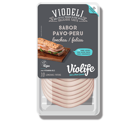 Viodeli sabor pavo en lonchas Violife 100g | ecológico