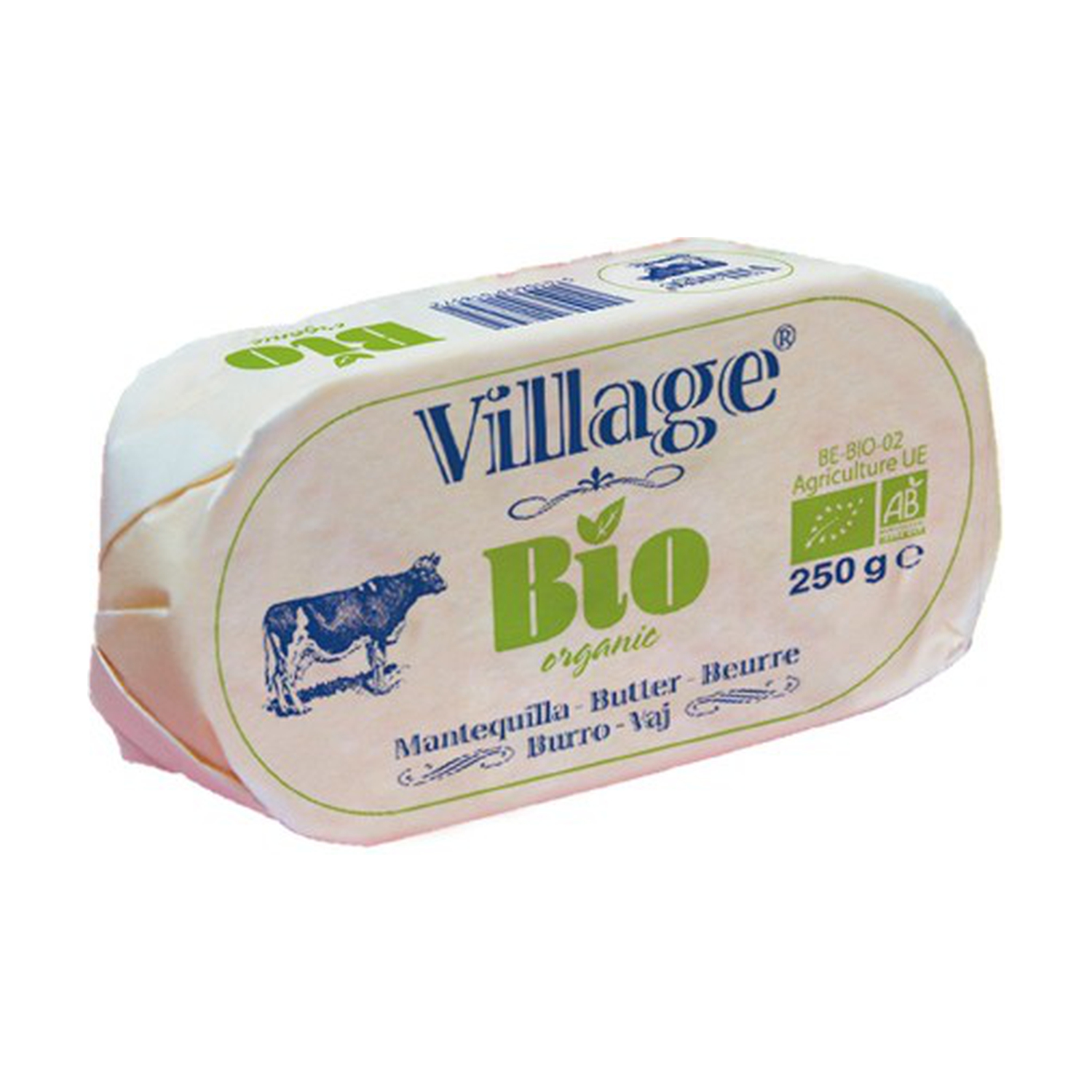 Mantequilla sin sal Village 250g | Ecológico