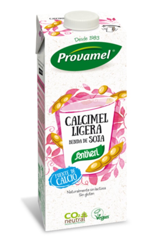 Calcimel Bebida de soja ligera Provamel 1L