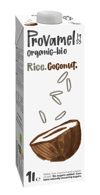 Bebida de arroz con coco ecológica 1L Provamel