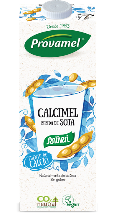Calcimel bebida de soja 1L Provamel