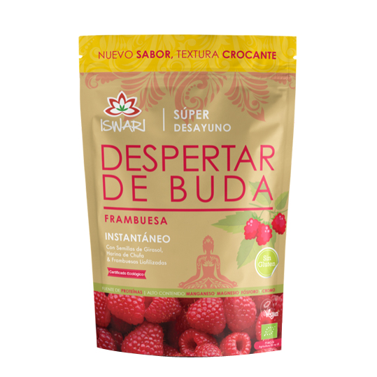 Despertar de buda frambuesa 360g Iswari | ecológico