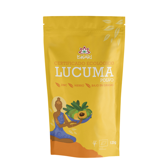 Lúcuma en polvo 125g Iswari | ecológico