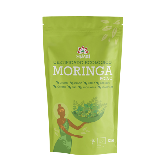 Moringa en polvo 125g Iswari | ecológico