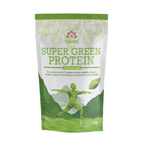Super green protein Iswari 250g | ecológico
