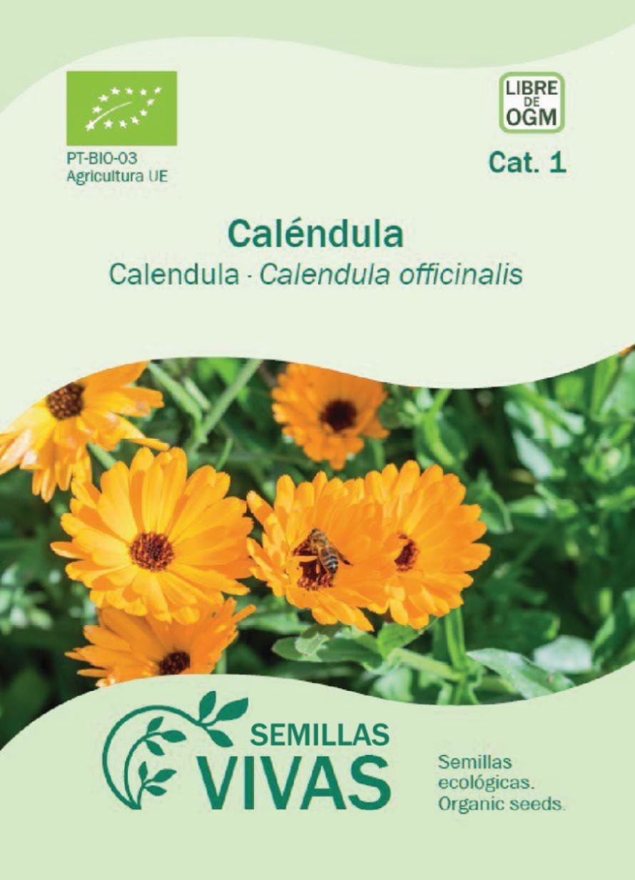 SEMILLAS VIVAS - CALENDULA BIO [5600860562202]