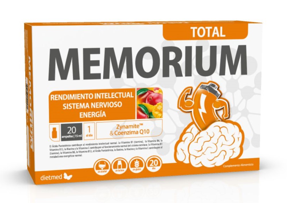 Memorium total 20 ampollas DietMed