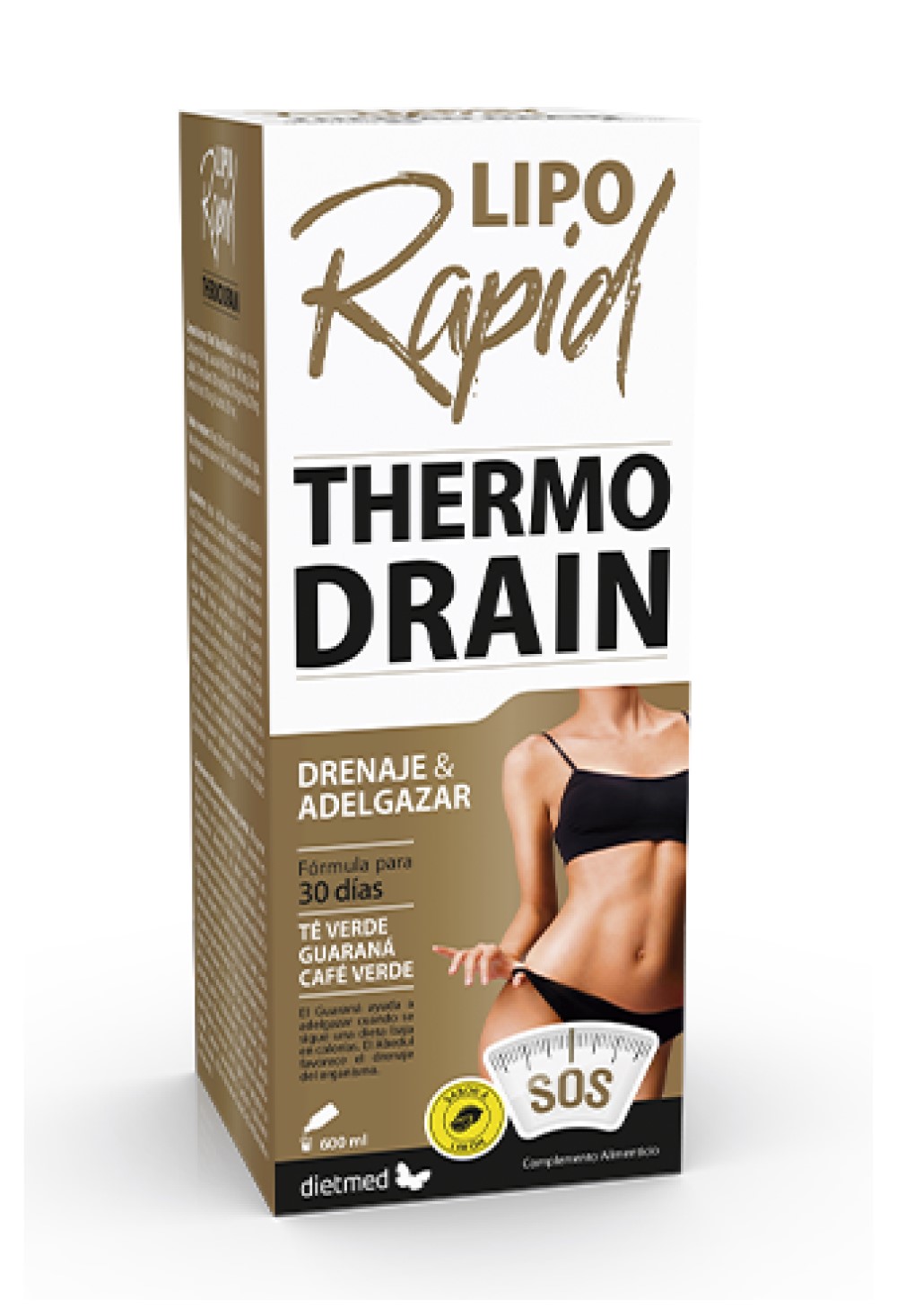 Liporapid Thermo Drain 600ml DietMed