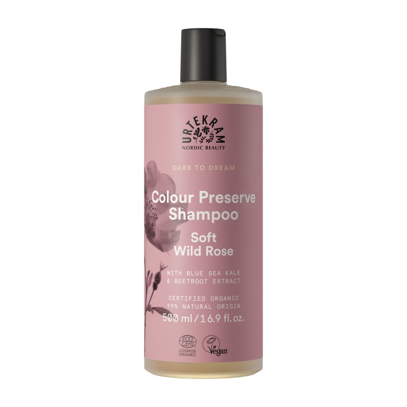 URTEKRAM - CHAMPU SOFT WILD ROSE 500ml