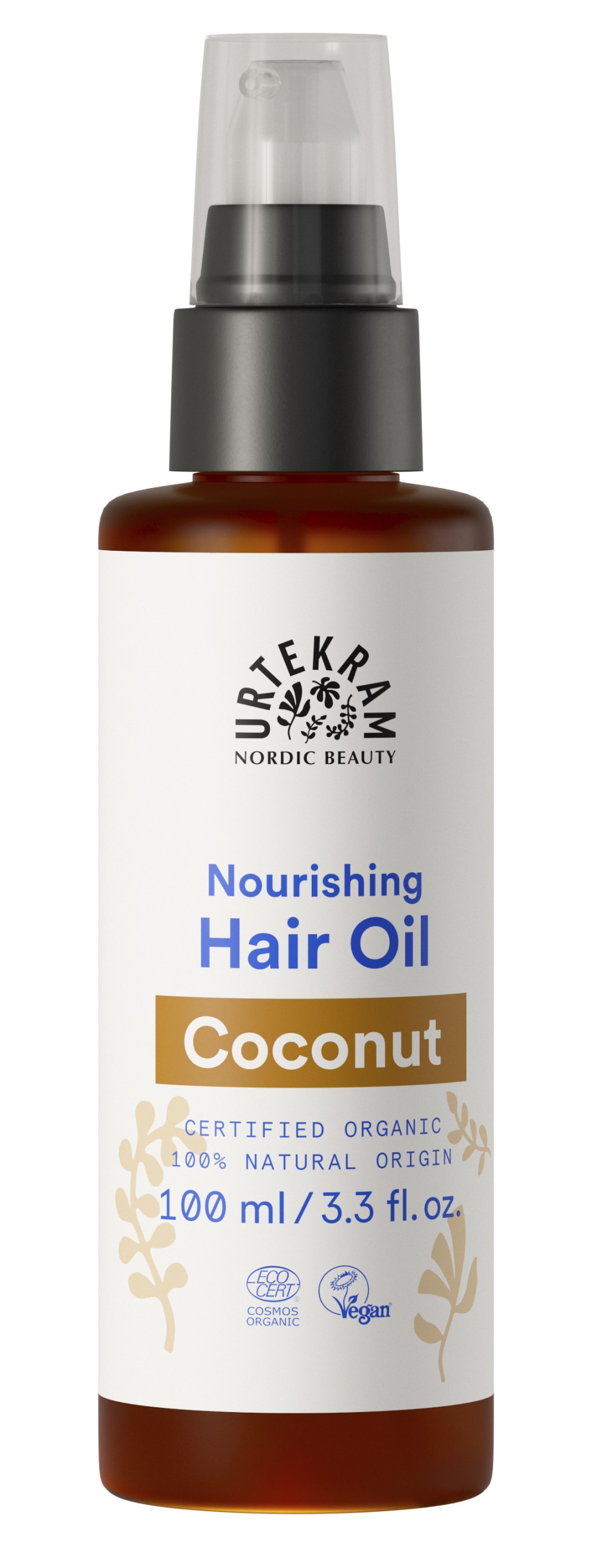 Aceite de coco para el cabello 100ml Urtekram
