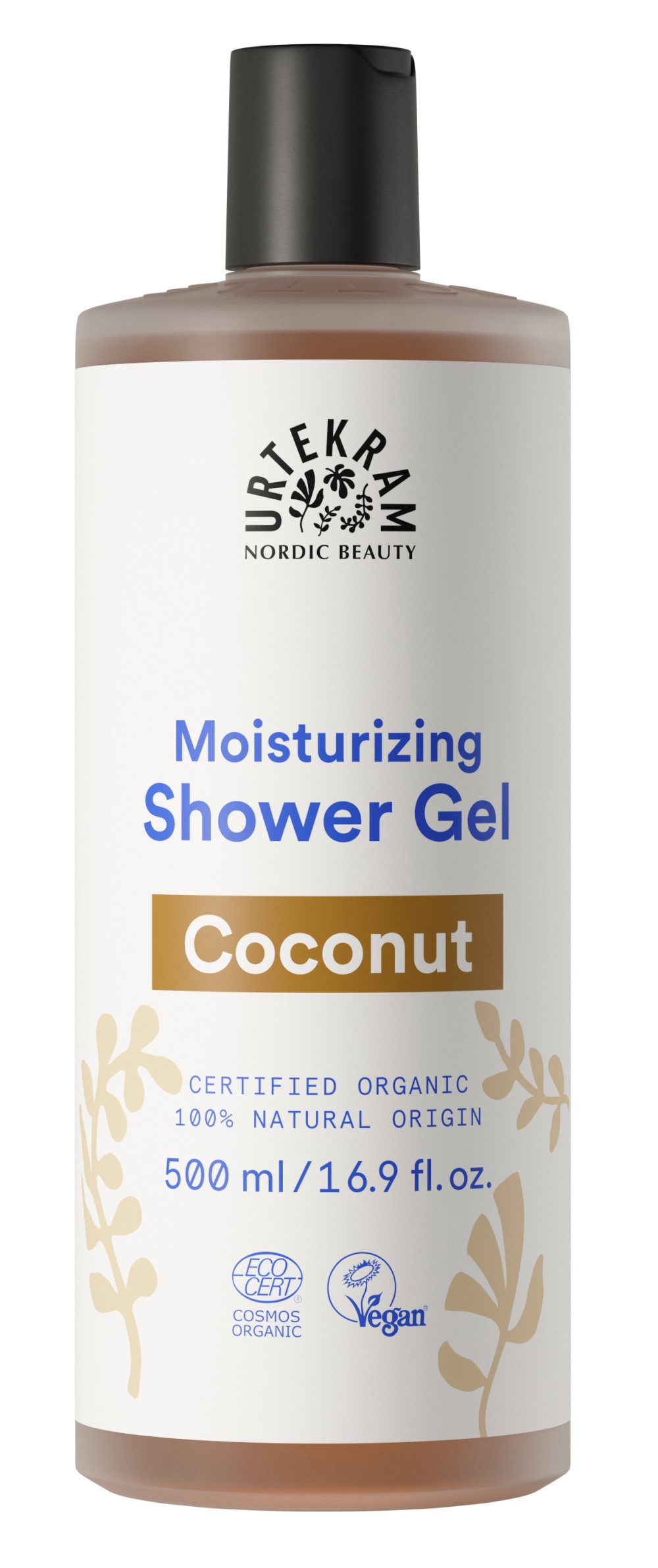 Gel de baño de coco 500ml Urtekram