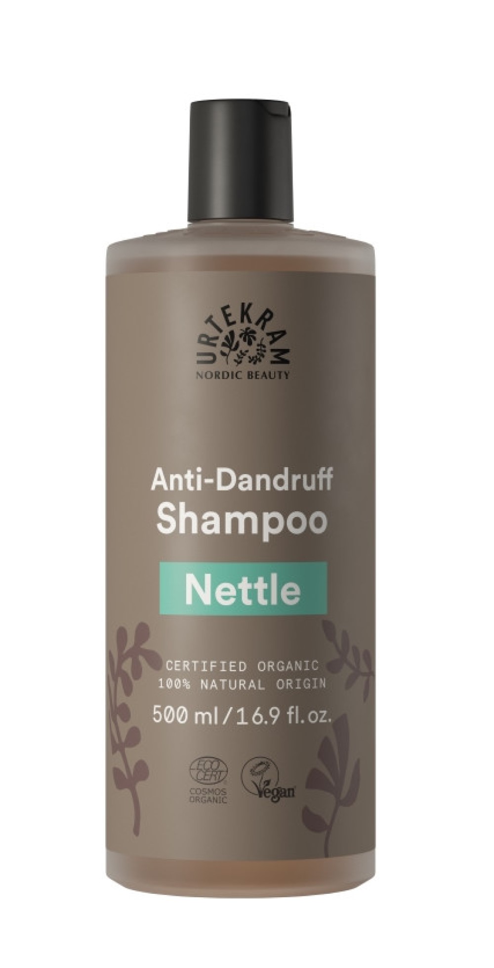 Champú con ortiga anticaspa Urtekram 500ml