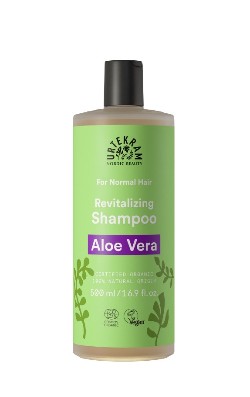 Champú Aloe Vera cabello normal Urtekram 500ml | Cosmos
