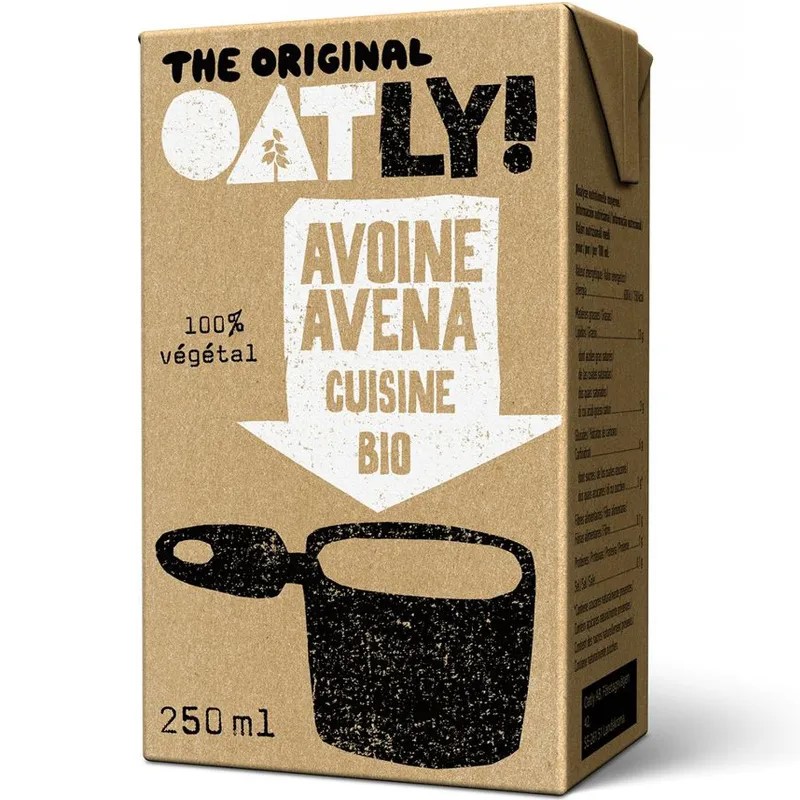 OATLY - CREMA DE AVENA LIGERA CUISINE 250ml BIO