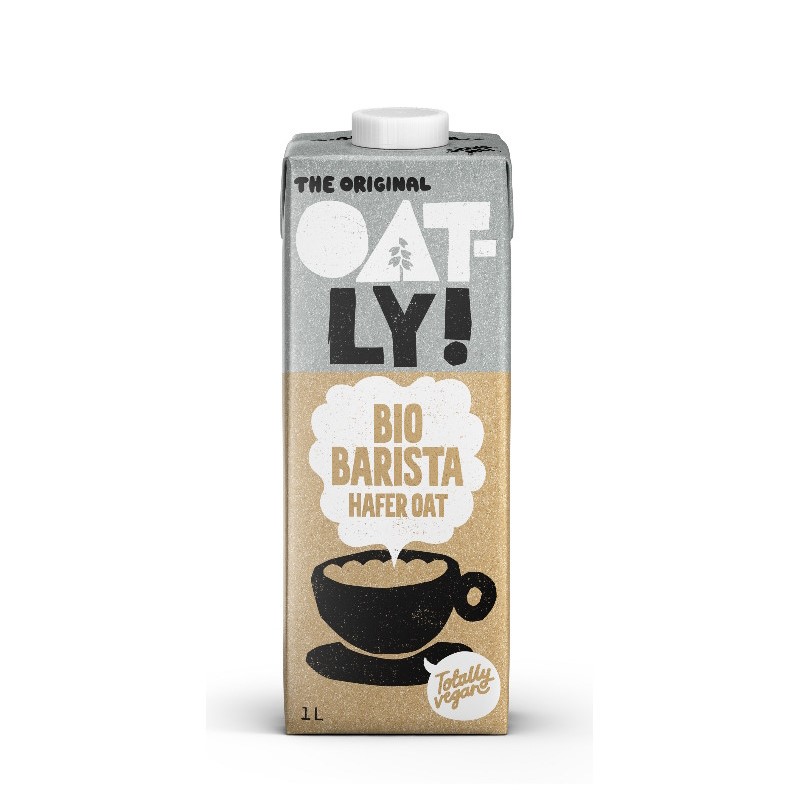Oatly Bio Barista 1L   Bebida de Avena Ecológica para Café | 100% Vegana