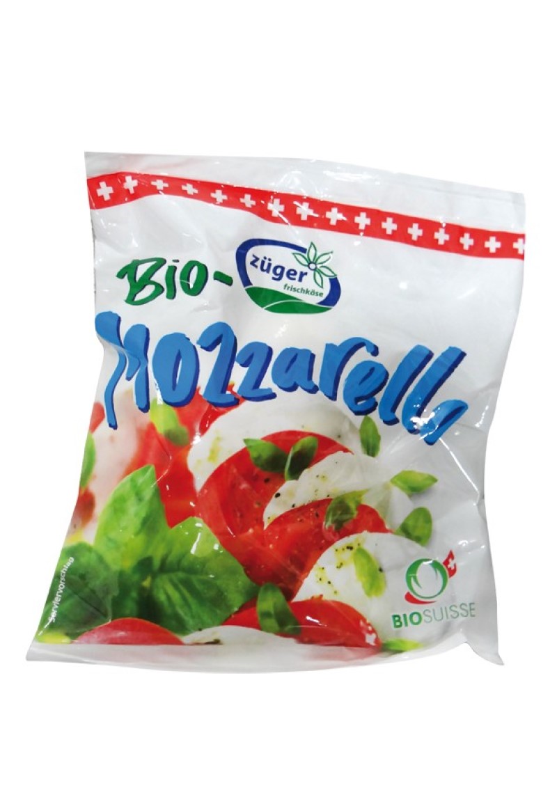 Mozzarella Bio 100g   Züger Frischkäse | Queso ecológico certificado