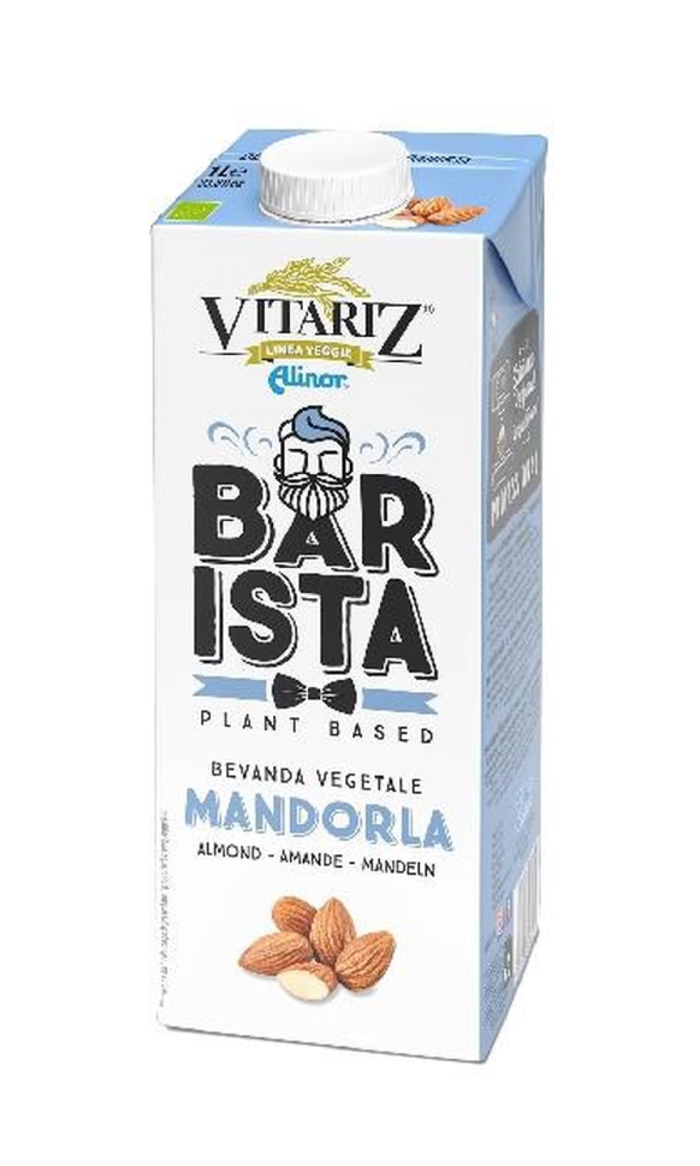 Bebida de almendras especial barista 1L Vitariz | ecológico