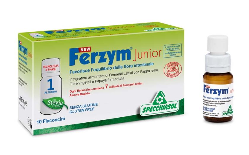 SPECCHIASOL - FERZYM PLUS JUNIOR 10 VIALES