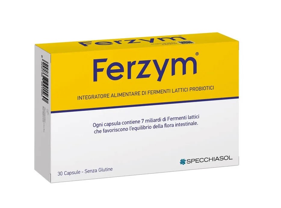 SPECCHIASOL - FERZYM PLUS 30 CAPSULAS
