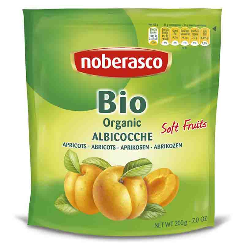 Albaricoques blandos sin hueso Noberasco 200g | ecológico