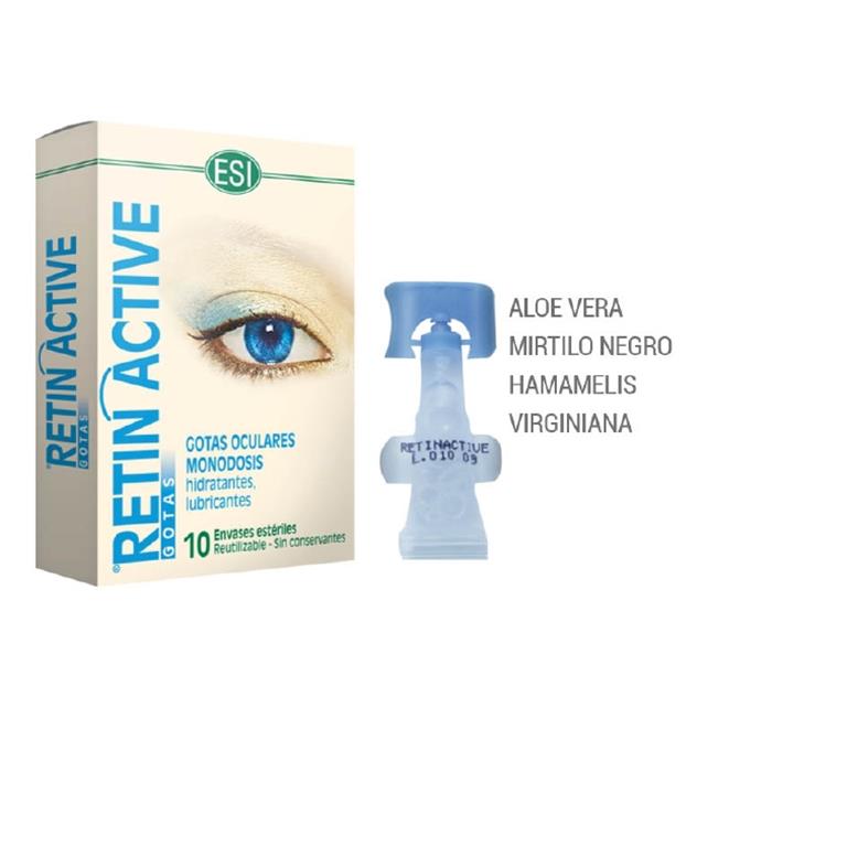 Gotas oculares 10 monodosis de 5ml Esi Retin Active