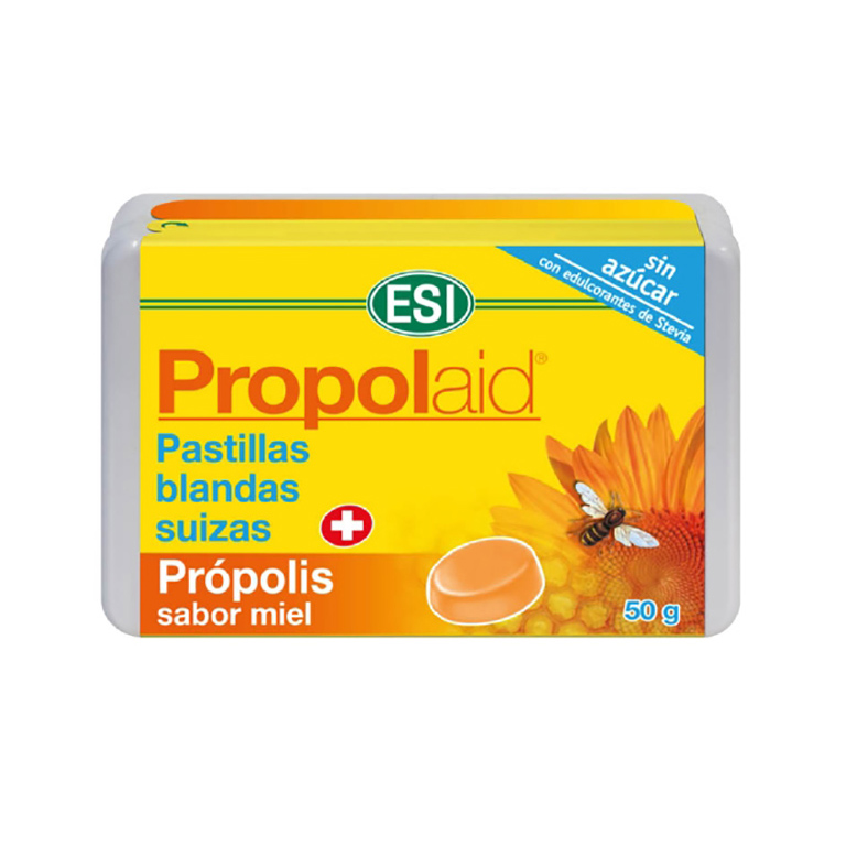 ESI - PROPOLAID PASTILLAS BLANDAS SUIZAS - PROPOLEO Y MIEL 50g